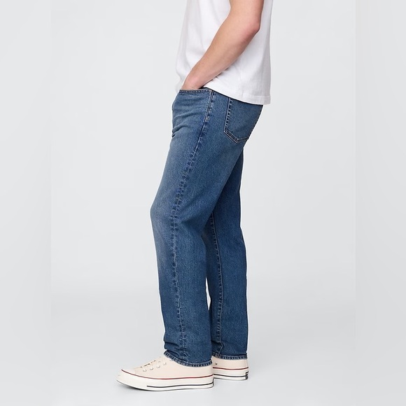 GAP Men's Slim Blue Jeans TALL - Picture 3 of 5